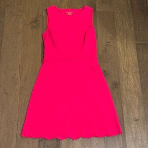 ♠️Kate Spade Scallop Ponte Pink Mini Dress